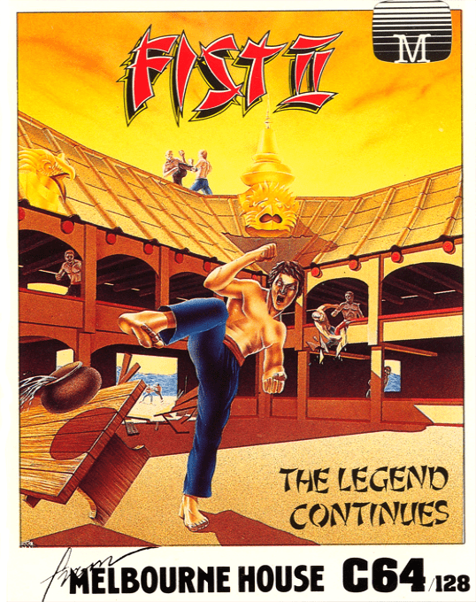 Fist 2 - The Legend Continues — box-2D (EU)