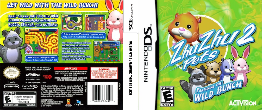 ZhuZhu Pets Featuring The Wild Bunch — box-texture (US)