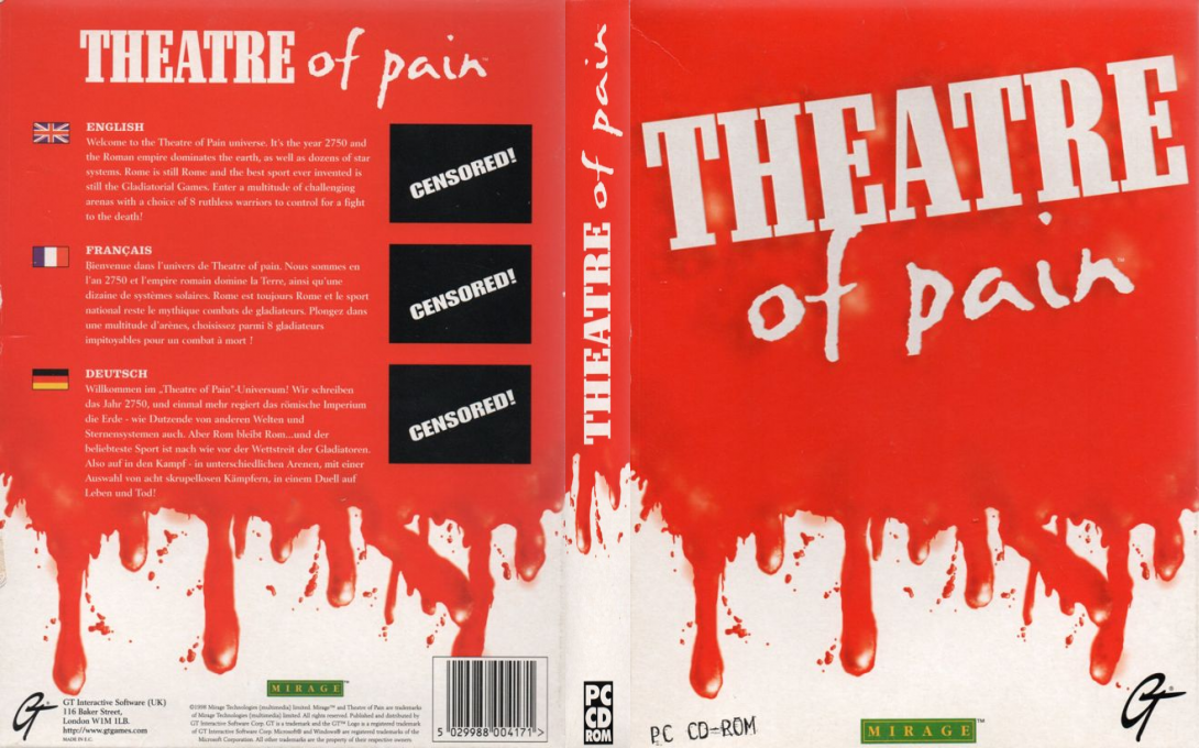 Theatre Of Pain — box-texture (EU)