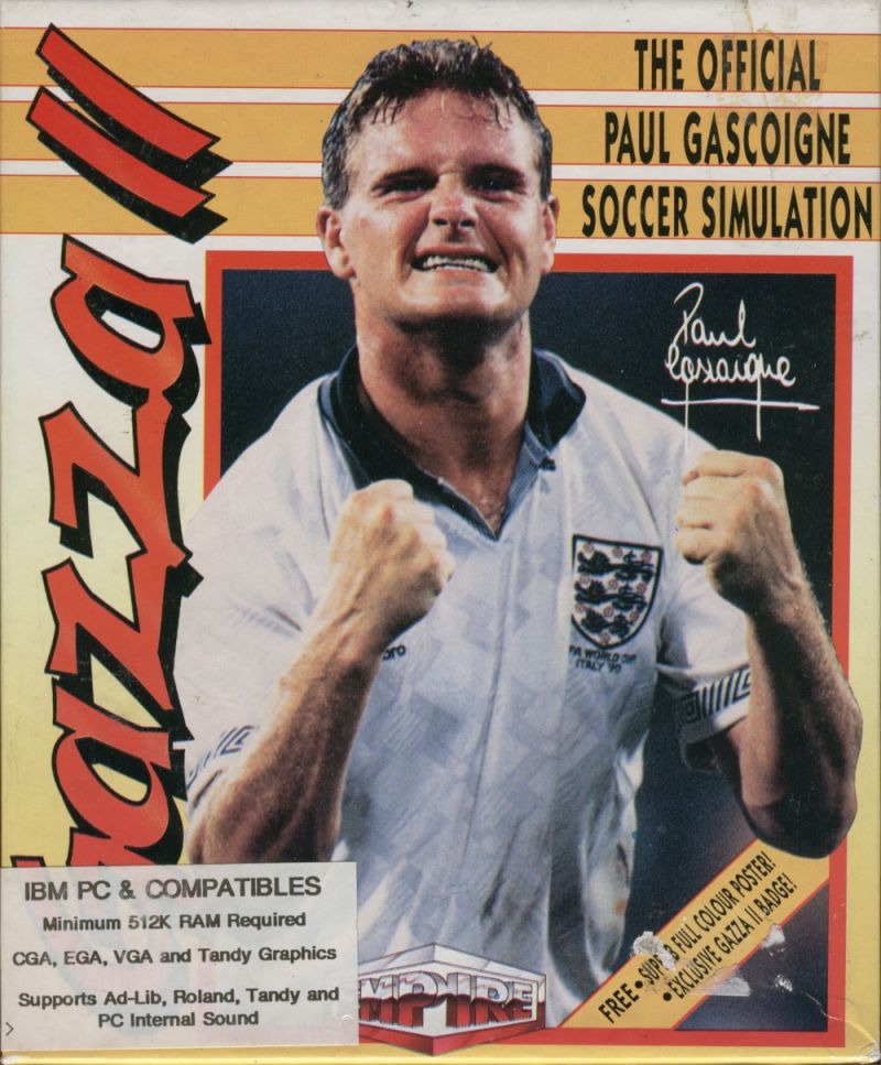 Gazza 2 — box-2D (UK)