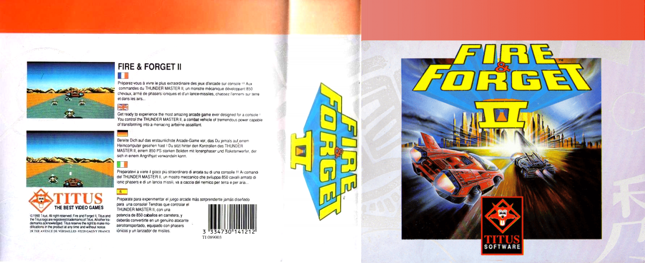 Fire And Forget 2 — box-texture (EU)
