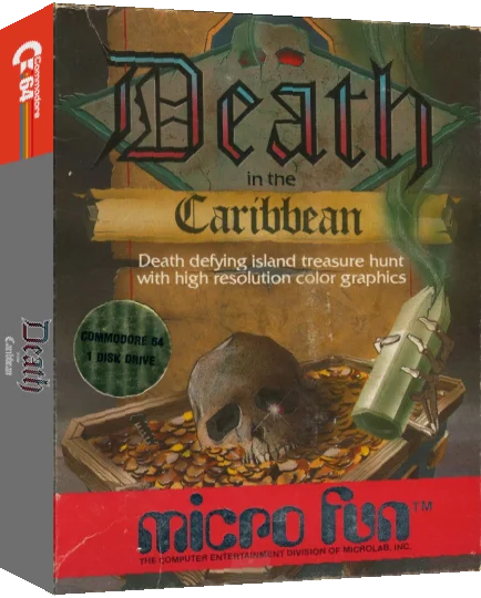Death in the Caribbean — box-3D (US)