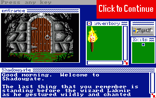 Shadowgate — ss (US)