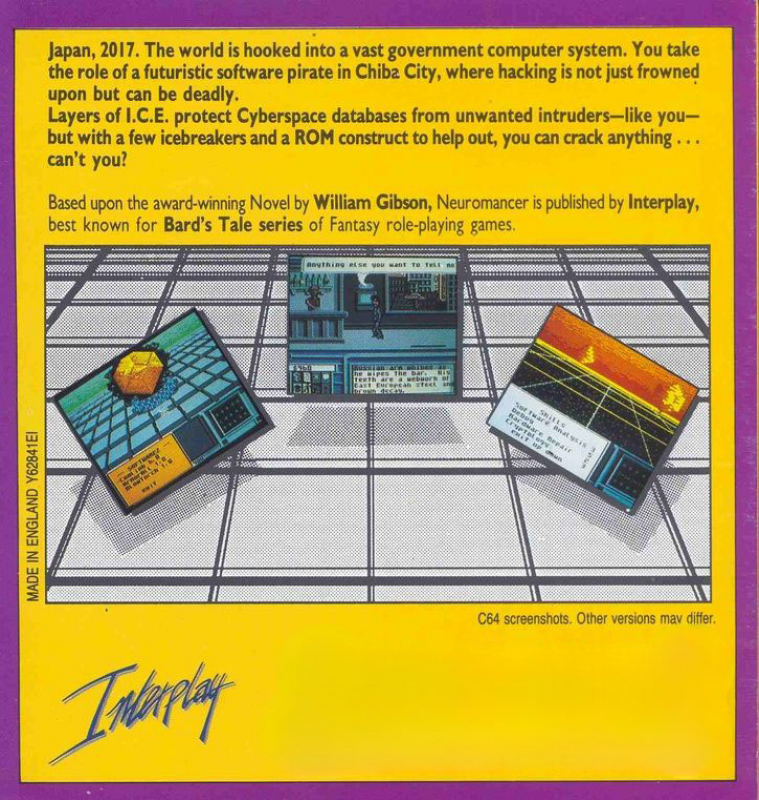 Neuromancer — box-2D-back (EU)