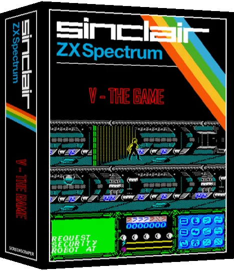 V - The Game — box-3D (SS)