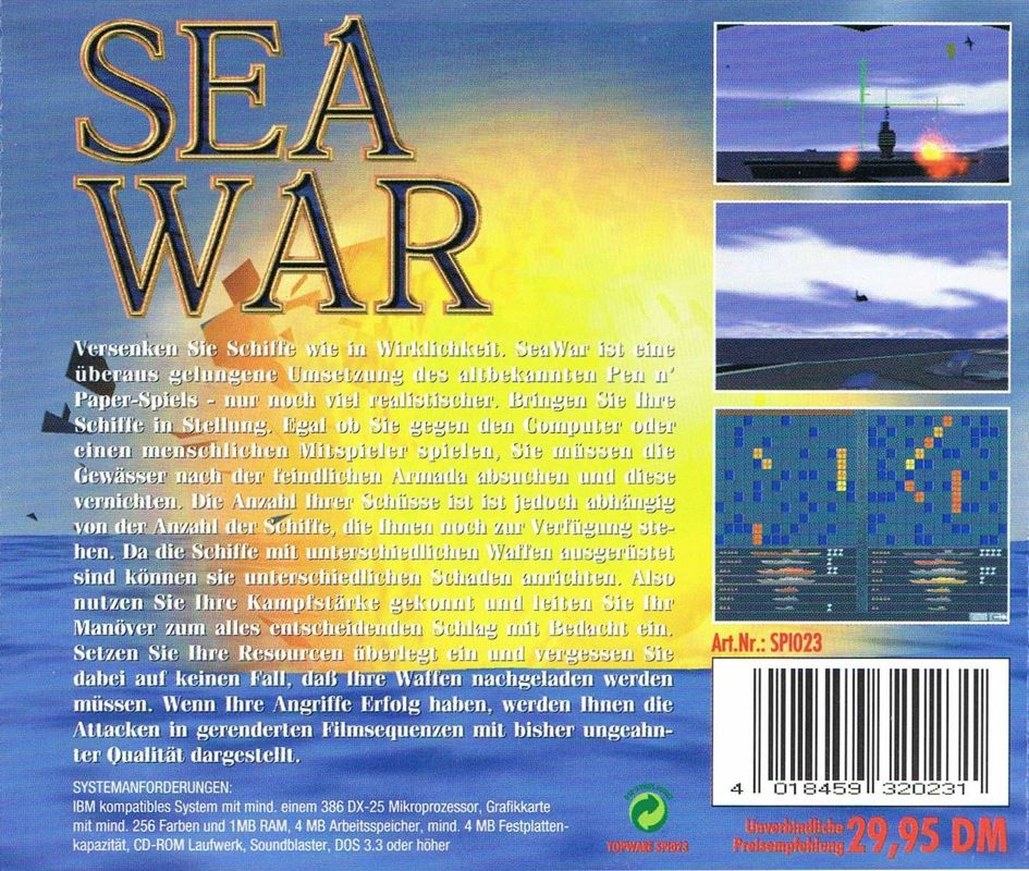 Sea War - Entscheidungsschlacht im Pazifik — box-2D-back (CUS)