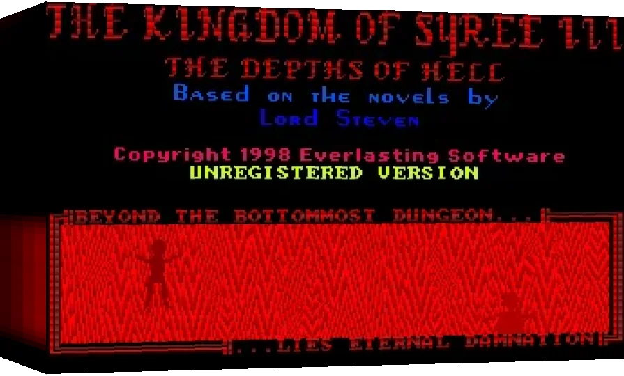 The Kingdom of Syree III : The Depths of Hell — box-3D (WOR)