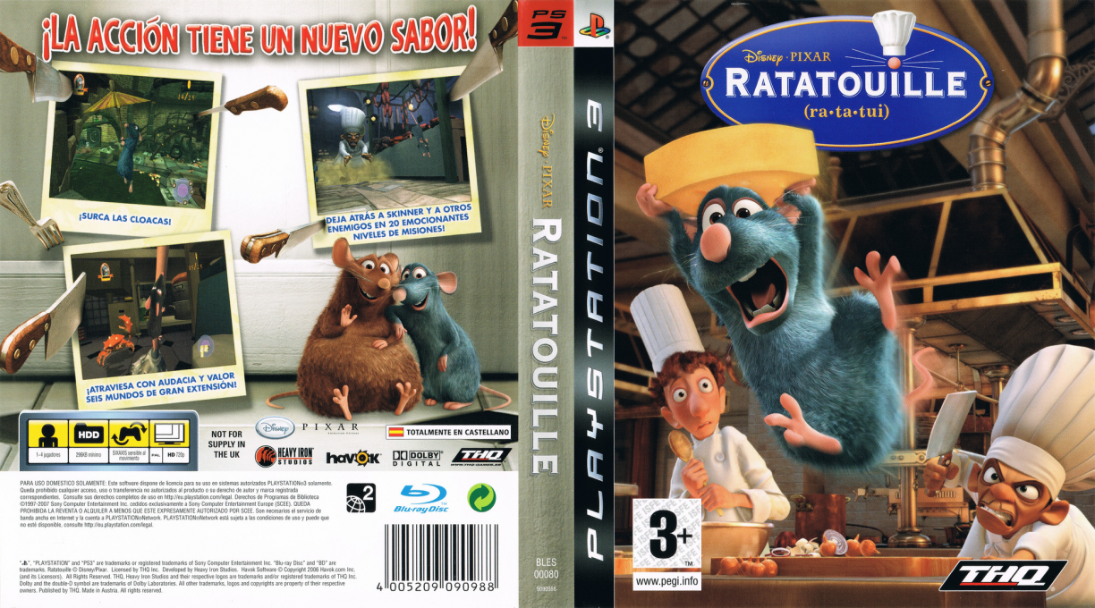 Disney-Pixar Ratatouille — box-texture (SP)