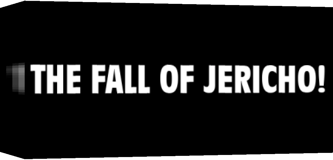 The Fall of Jericho! — box-3D (WOR)