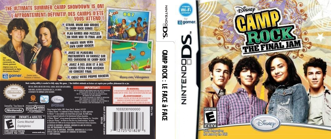 Camp Rock - The Final Jam — box-texture (US)