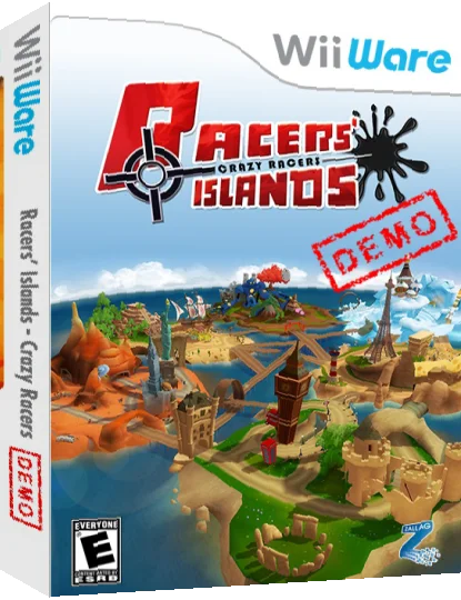 Racers' Islands - Crazy Racers — box-3D (US)