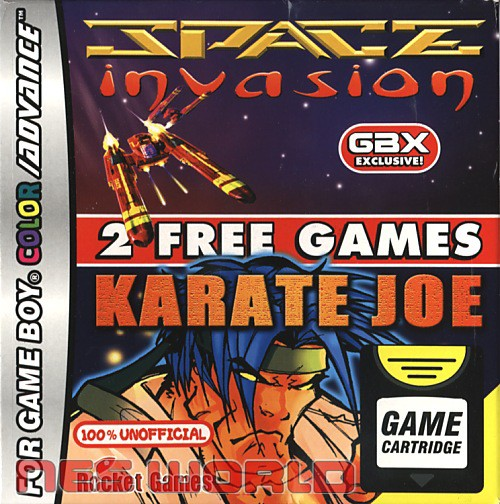 Space Invasion & Karate Joe box art