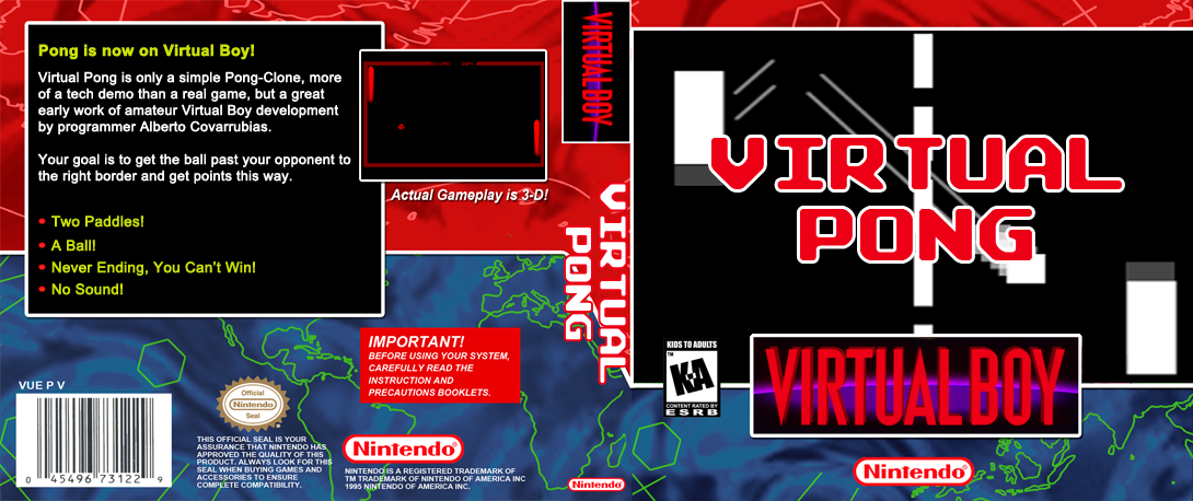 Virtual Pong — box-texture (US)