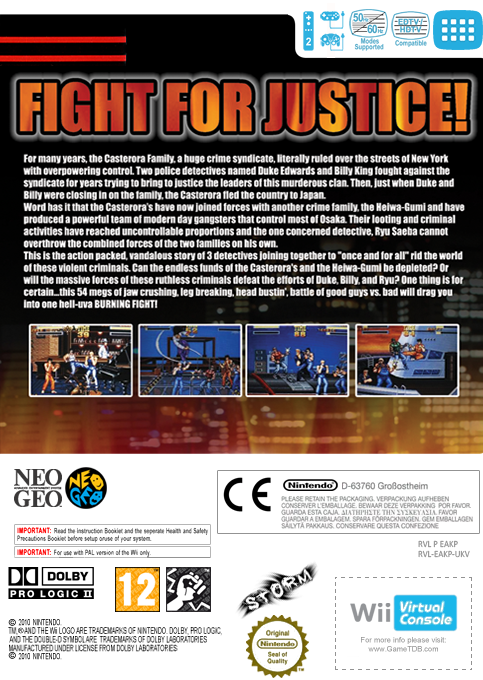Burning Fight — box-2D-back (EU)