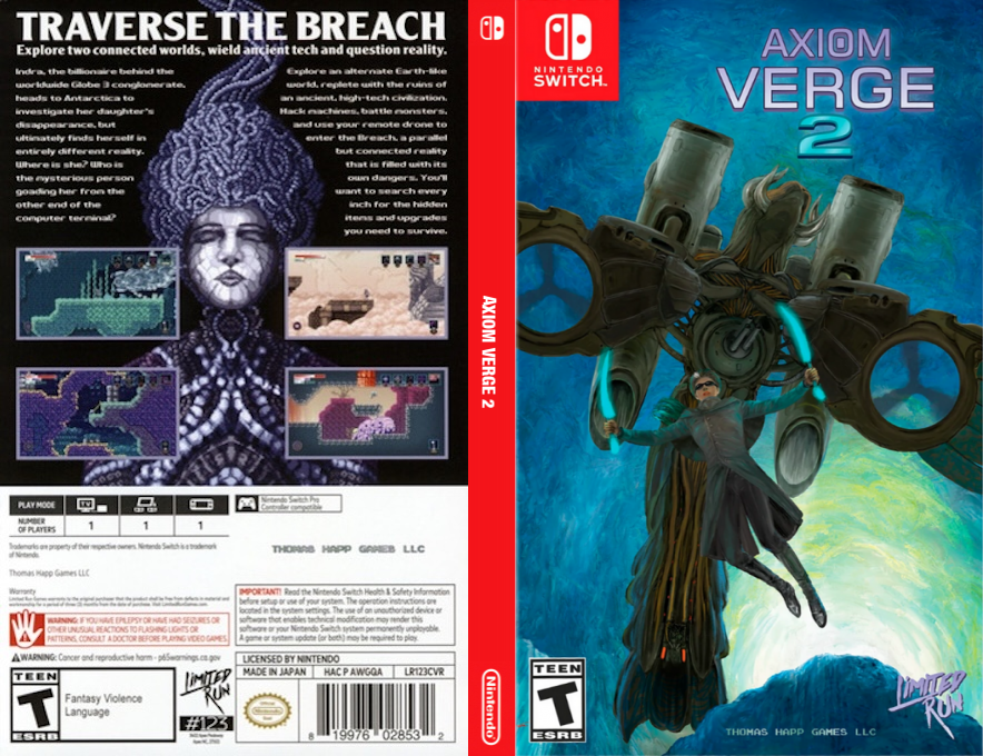 Axiom Verge 2 — box-texture (US)