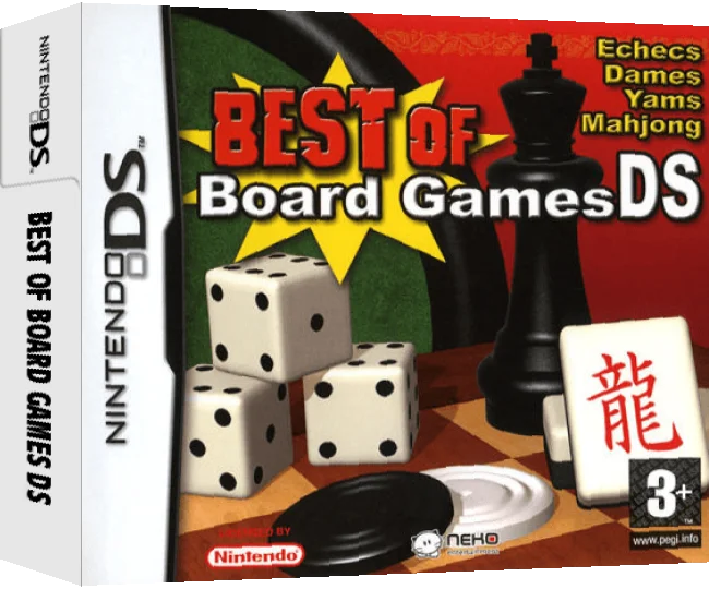 Best of Board Games DS — box-3D (EU)