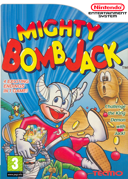 Mighty Bomb Jack — box-2D (EU)