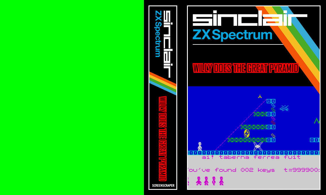Willy does the Great Pyramid — box-texture (SS)