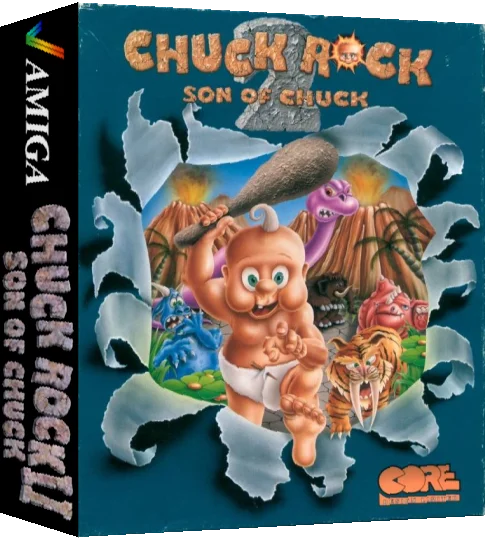 Chuck Rock 2 - Son of Chuck — box-3D (WOR)