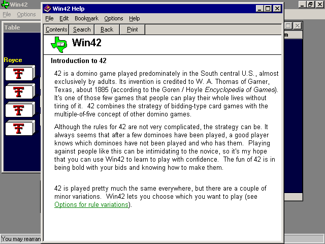 Win42 — ss (WOR)