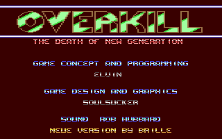 Overkill : The Death of New Generation — sstitle (WOR)