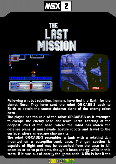 Last Mission, The — box-2D-back (SS)