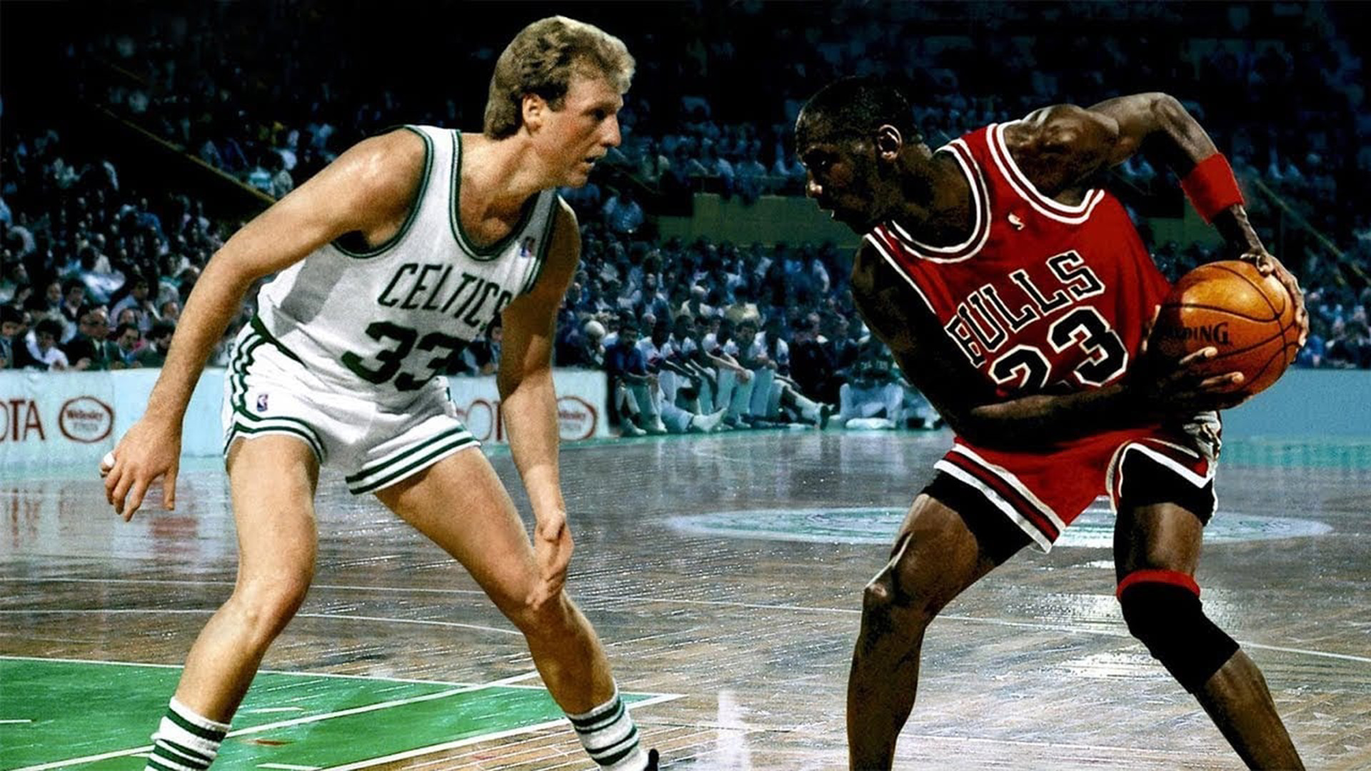 Jordan Vs Bird - One On One — fanart
