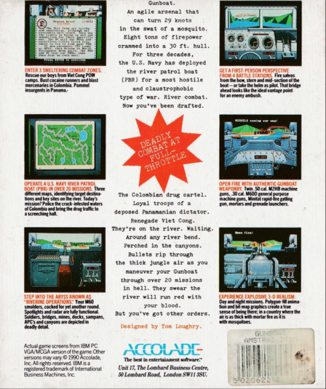 Gunboat - River Combat Simulation — box-2D-back (EU)