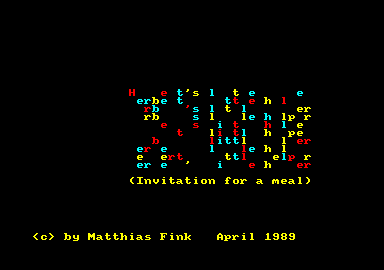 Herbert's Little Helper — sstitle (EU)