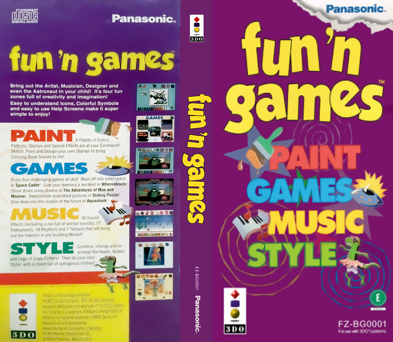 Fun 'n Games — box-texture (US)
