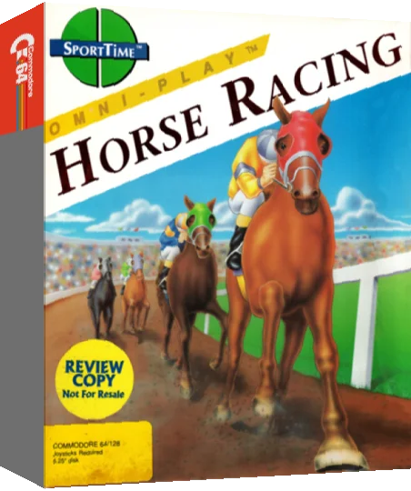 Omni-play Horse Racing — box-3D (US)