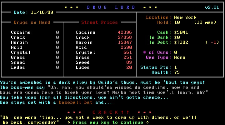 Druglord — ss (WOR)