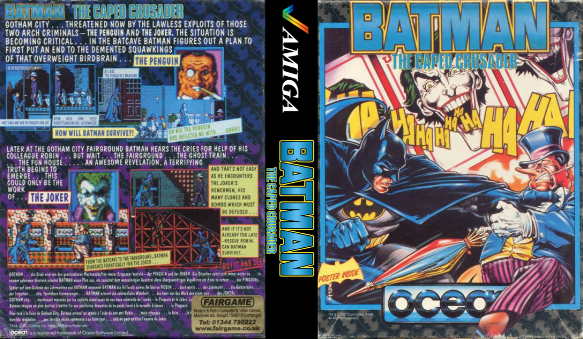 Batman - The Caped Crusader — box-texture (EU)