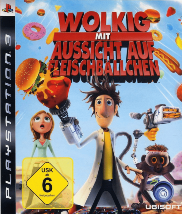 Cloudy with a Chance of Meatballs — box-2D (DE)