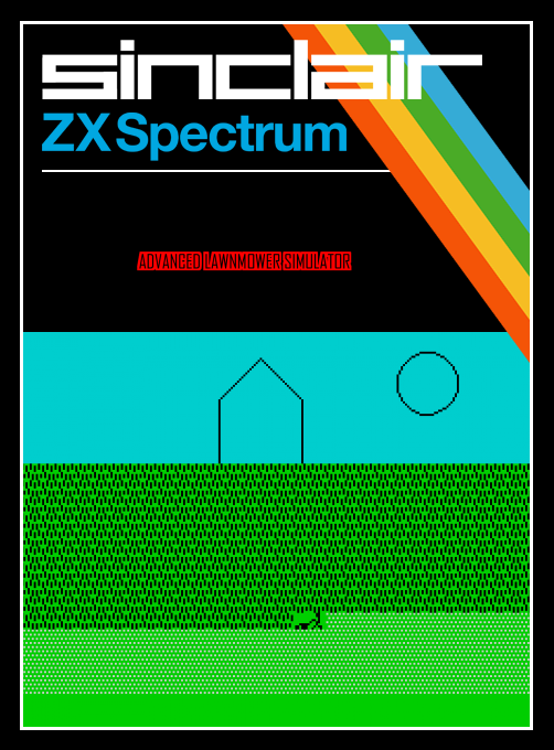 Advanced Lawnmower Simulator box art
