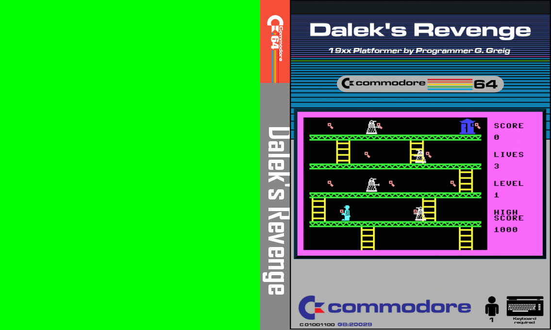 Dalek's Revenge — box-texture (CUS)