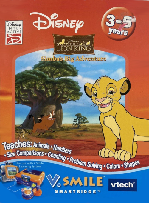 Lion King - Simba's Big Adventure, The box art