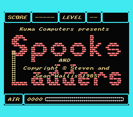 Spooks And Ladders — sstitle (EU)