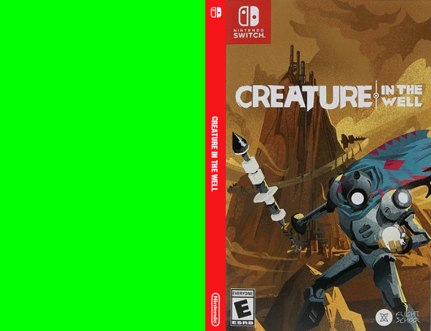 Creature in the Well — box-texture (US)