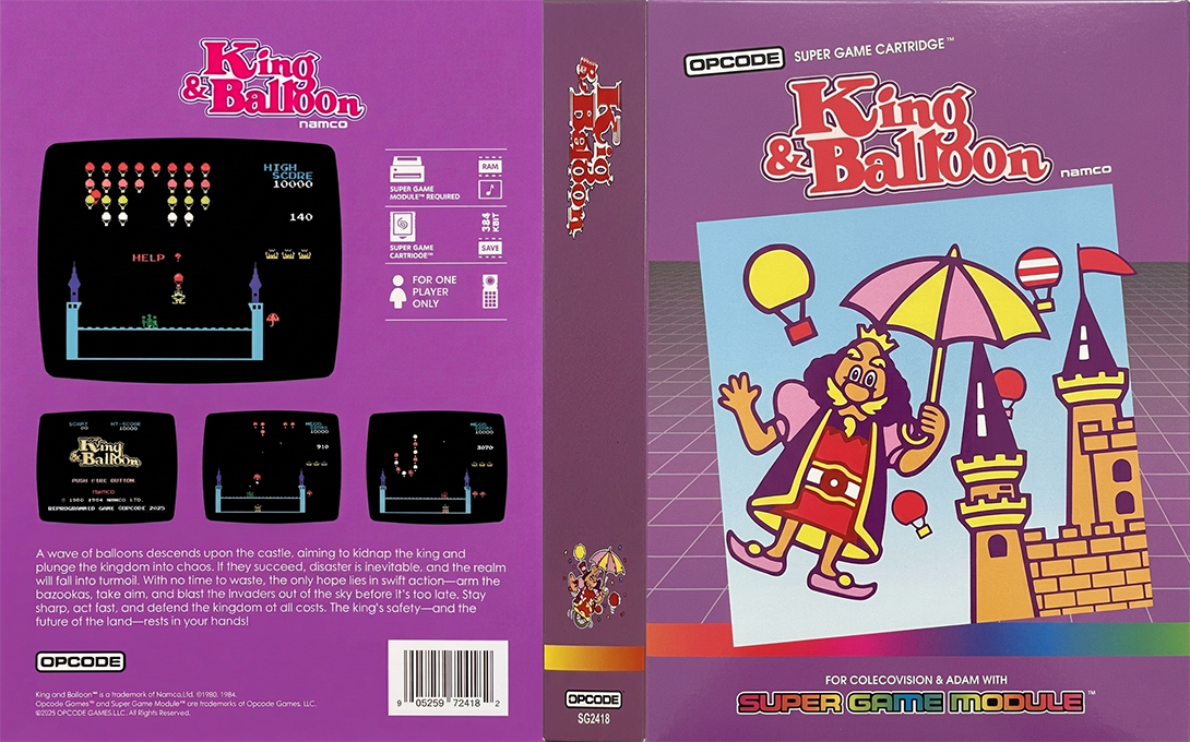 King & Balloon — box-texture (US)