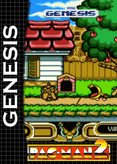 Pac-man 2 - The New Adventures — box-2D (SS)