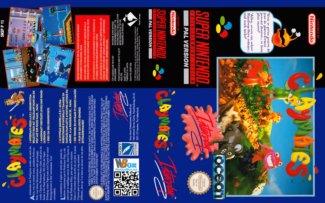 Claymates — box-texture (EU)