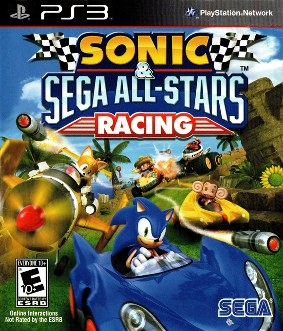 Sonic & Sega All-Stars Racing box art