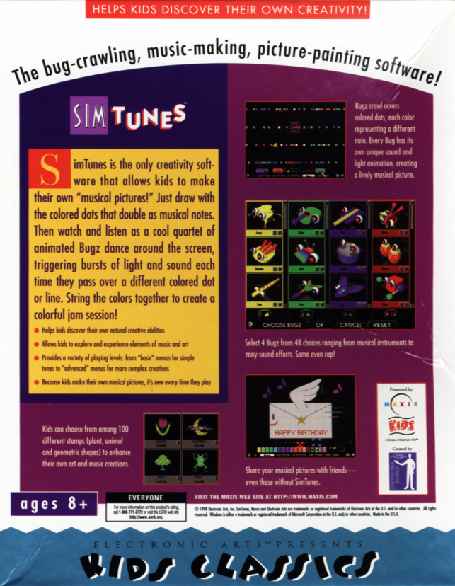SimTunes — box-2D-back (WOR)
