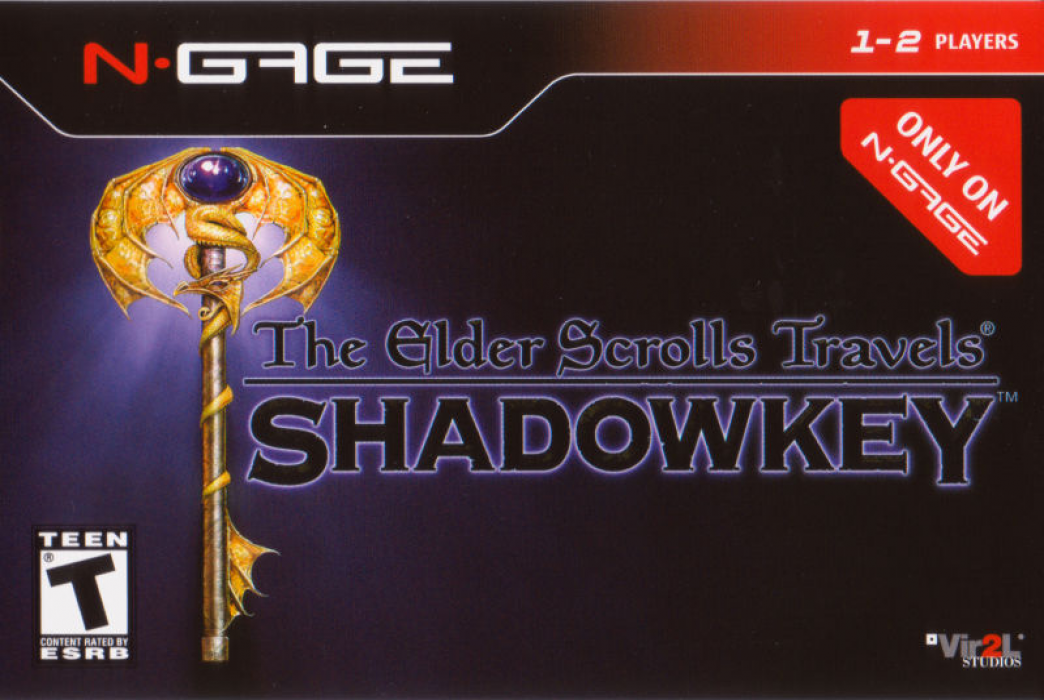 Elder Scrolls Travels - Shadowkey, The box art