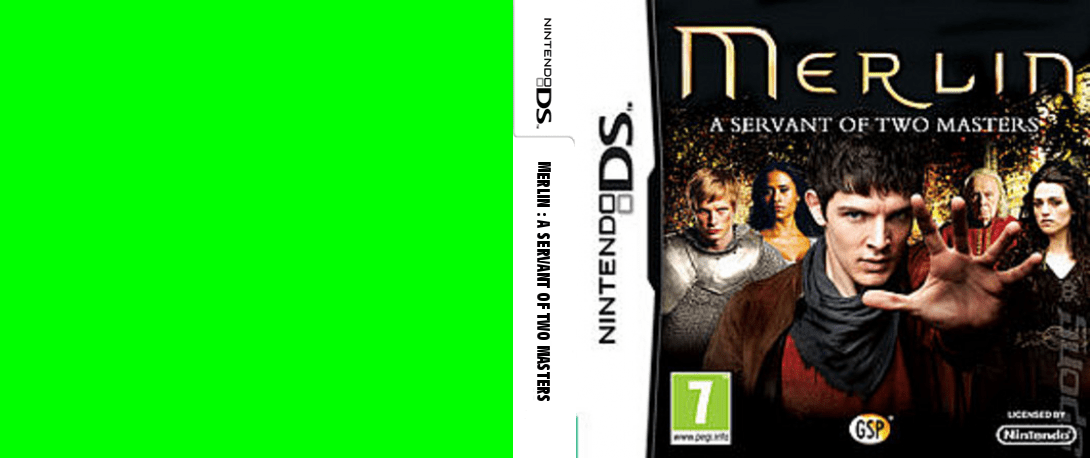Merlin - A Servant of Two Masters — box-texture (EU)