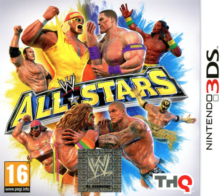 WWE All Stars — box-2D (FR)
