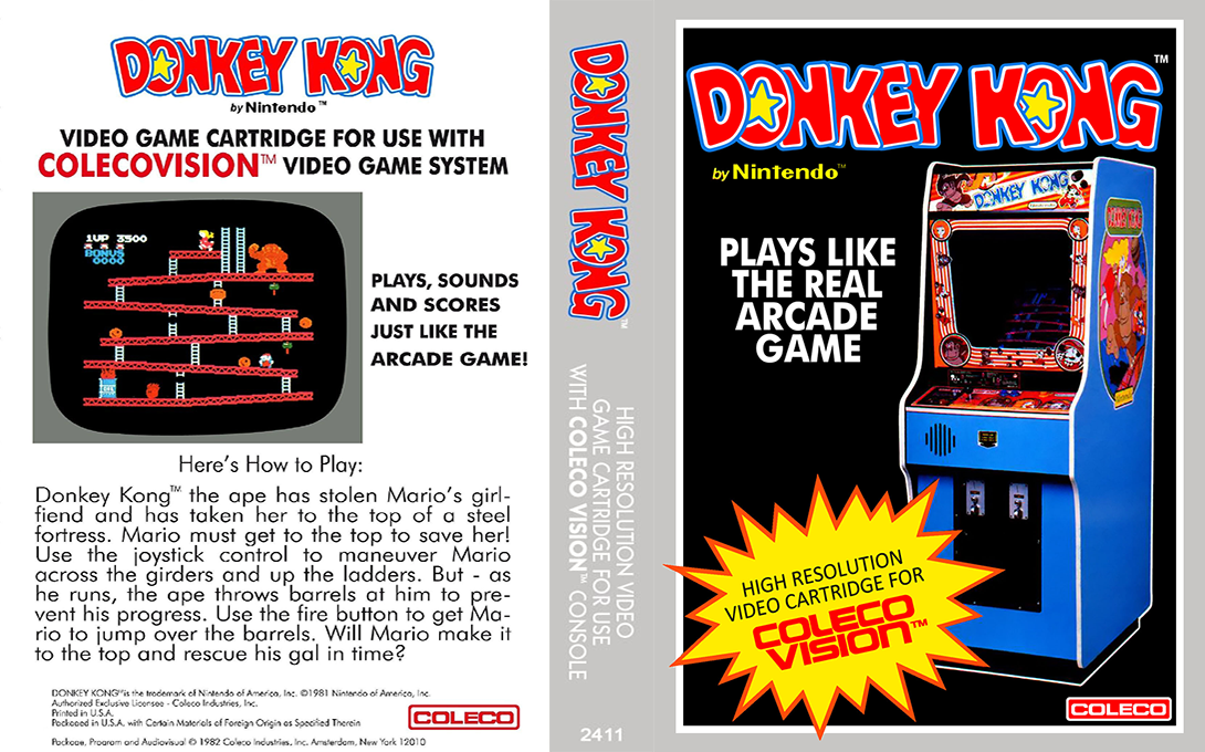 Donkey Kong — box-texture (US)