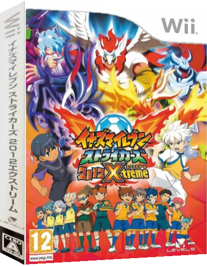 Inazuma Eleven Strikers 2012 Xtreme — box-3D (JP)