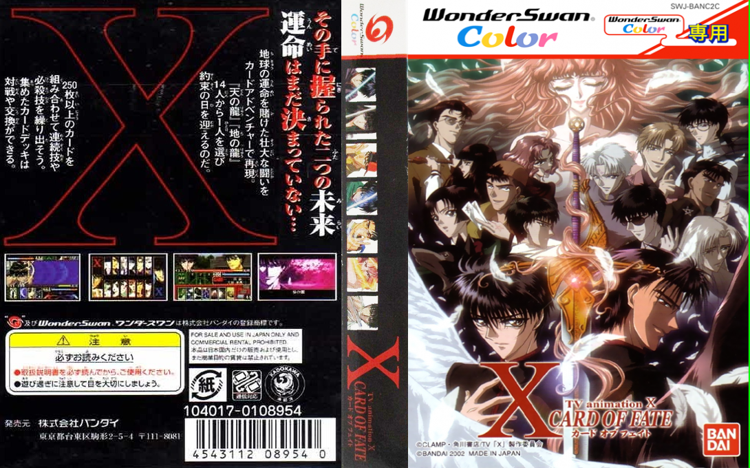 X - Card of Fate — box-texture (JP)